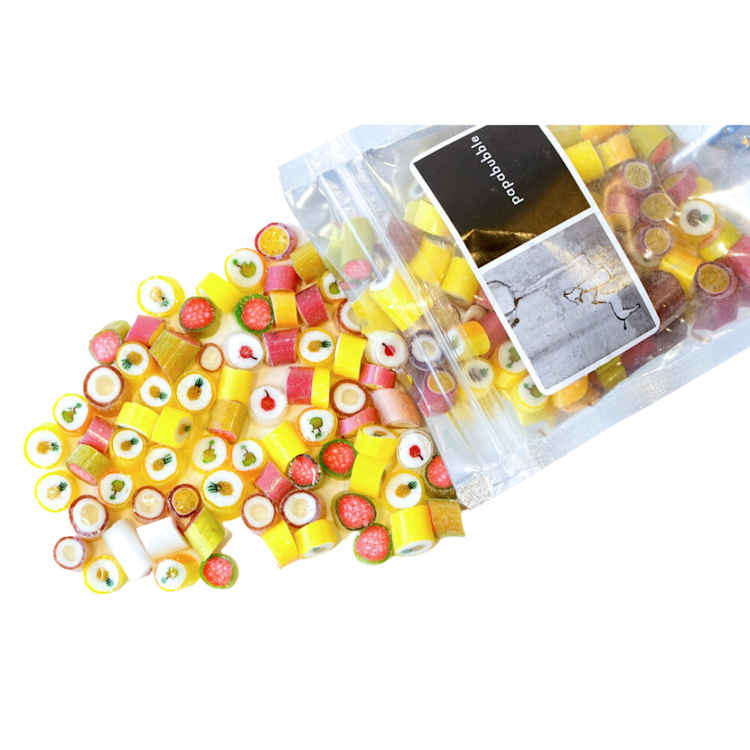 Papa Bubble Hard Candy - Tropical Fruit Mix 