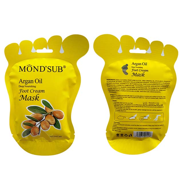 Mond'Sub Argan Oil Foot Cream Mask