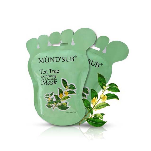 Mond'Sub Tea Tree Exfoliating Foot Peeling Mask 